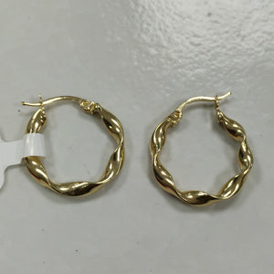 ARRACADAS ORO 14K 1.5 (NUEVO)