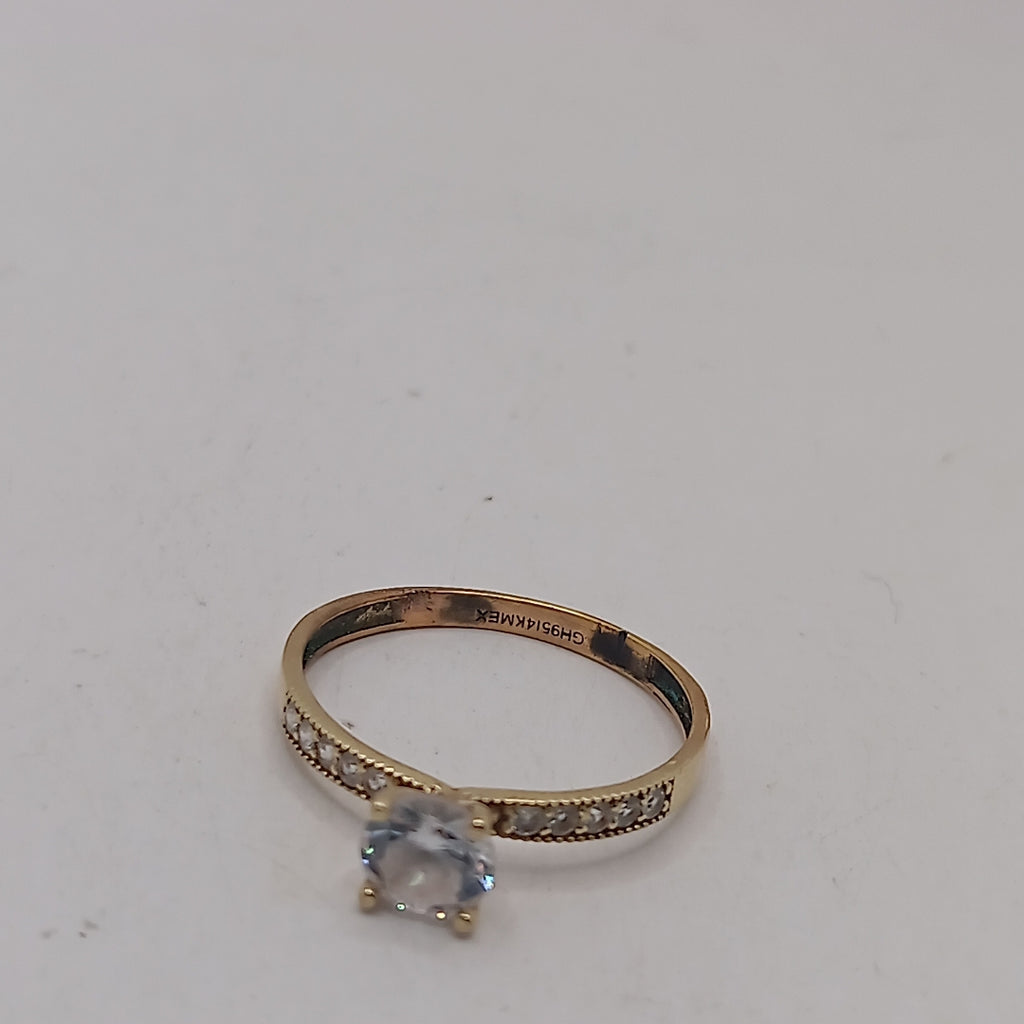 ANILLITO ORO 14 K 1.7 GRMS (SEMINUEVO)
