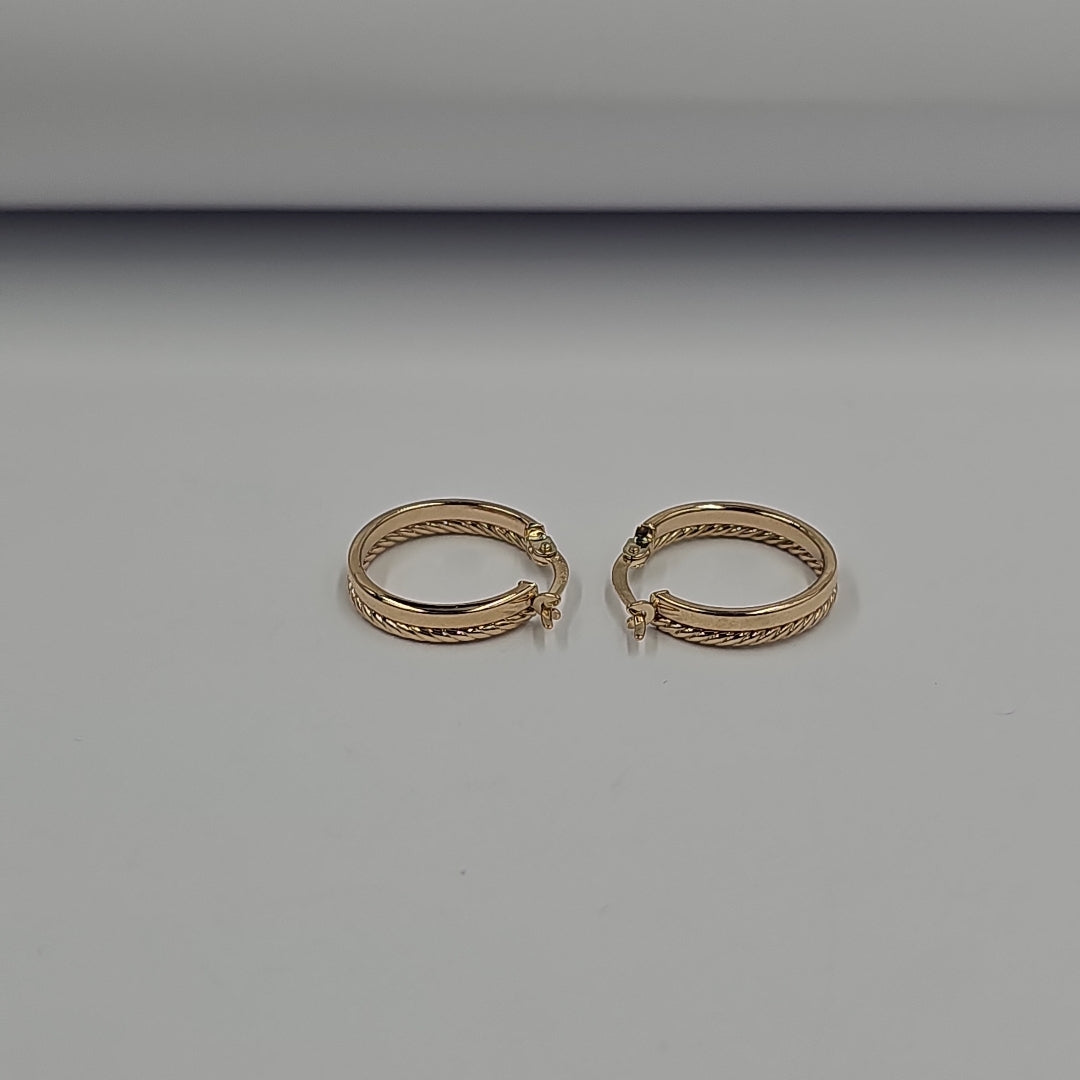 ARRACADAS ORO 14K 1.8 (NUEVO)