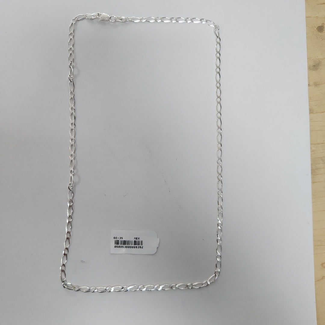 CADENA 1X1 PLATA .925 55 CM 6.52 GR (NUEVO)