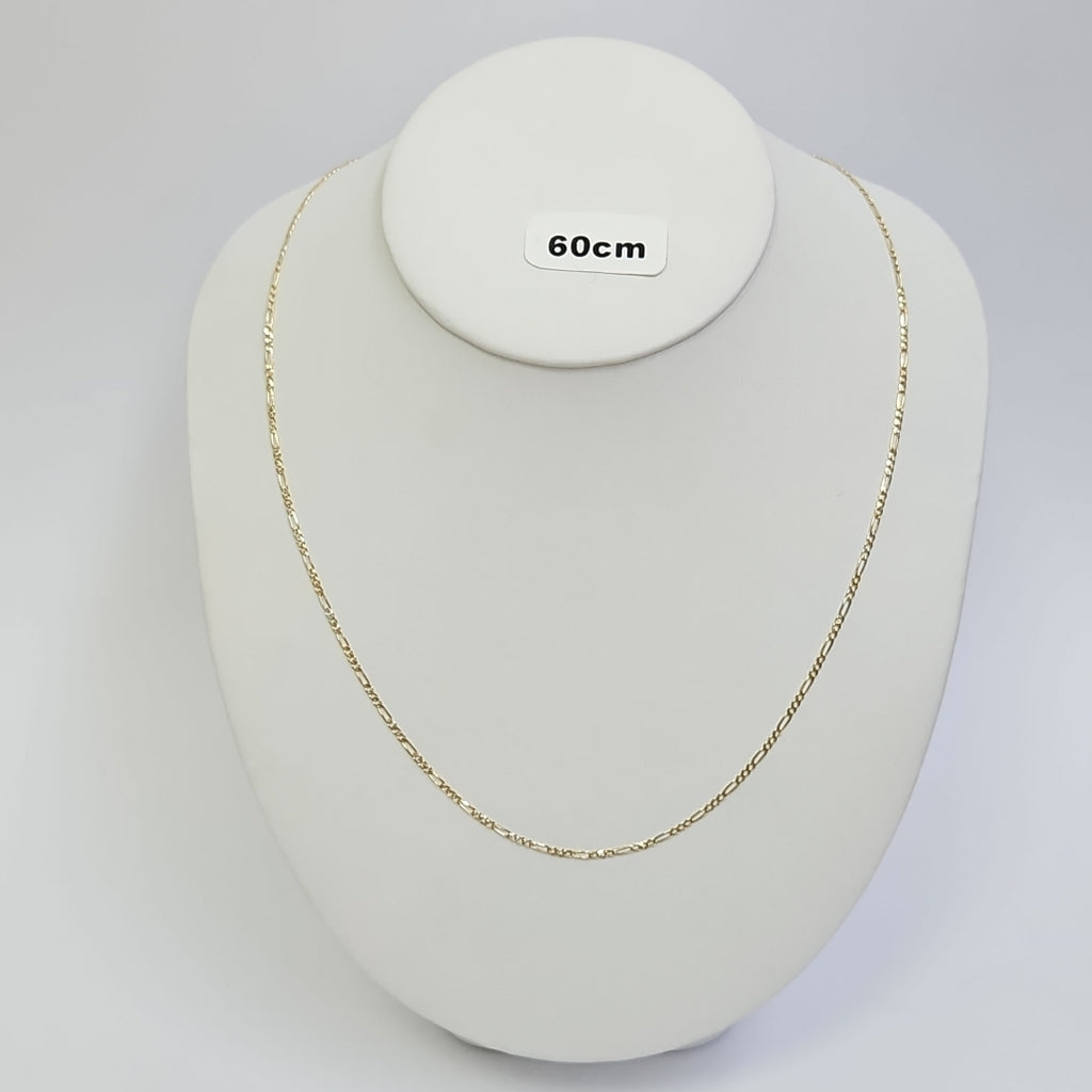 CADENAS 3X1 ORO 14K 60 CM 4.2 GR (NUEVO)
