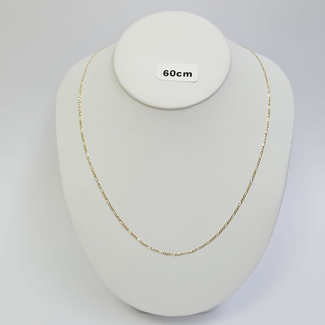 CADENAS 3X1 ORO 14K 60 CM 4.2 GR (NUEVO)