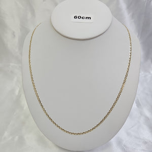 CADENAS TEJIDO GUCHI ORO 10K 60 CM 4.4 GR (NUEVO)