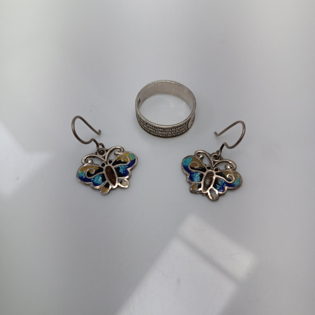 ARETES PAR, ARGOLLA PLATA 6.3 GRMS (SEMINUEVO)
