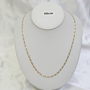 CADENAS 1X1 ORO 14K 55 CM 7.4 GR (NUEVO)