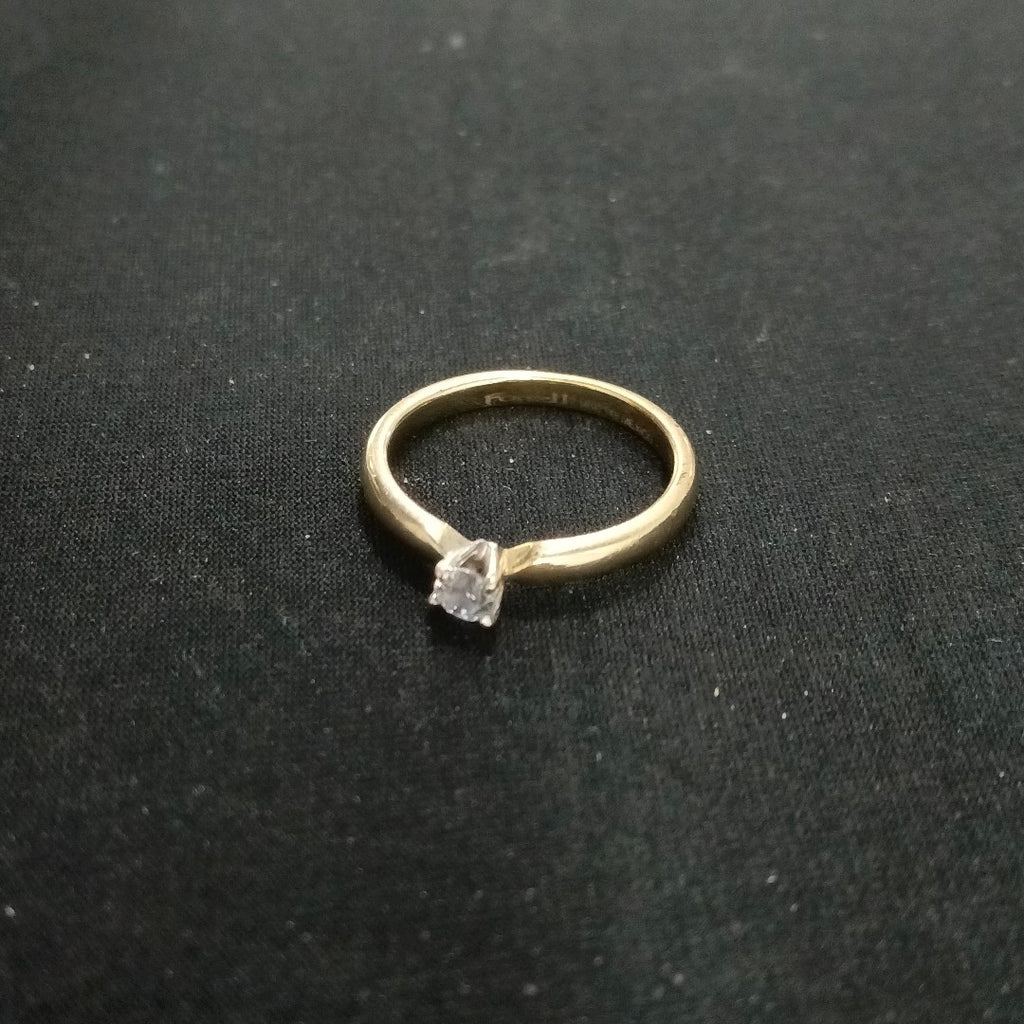 SOLITARIO ORO 14 K 2.5 GRMS (SEMINUEVO)