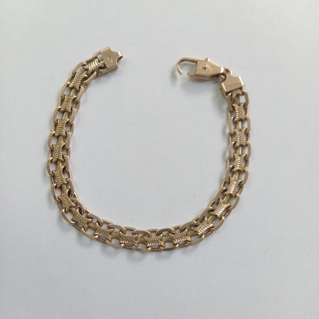 PULSERA ORO 14 K 9.4 GRMS (SEMINUEVO)