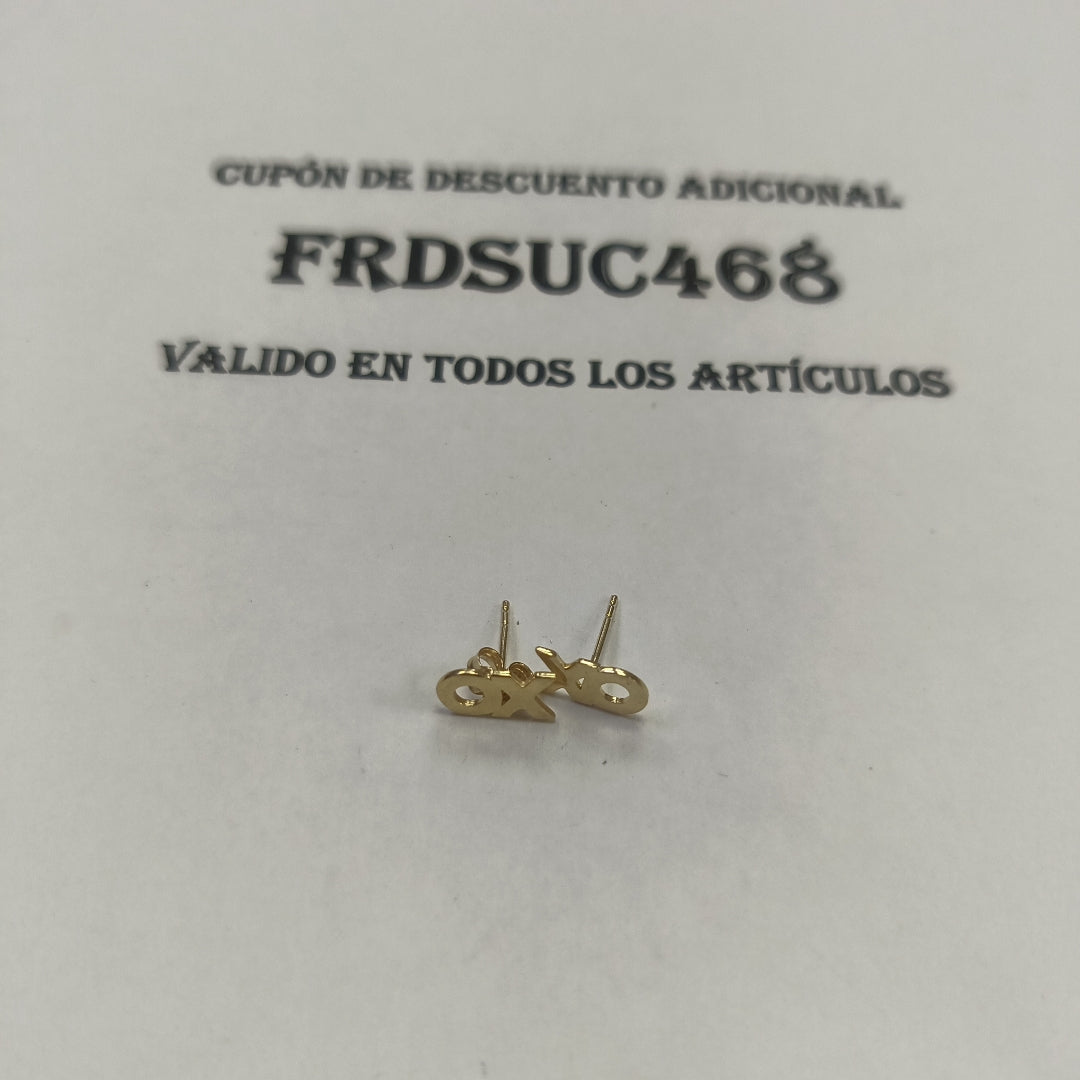 BROQUELES PAR ORO 14 K 1 GRMS (SEMINUEVO)