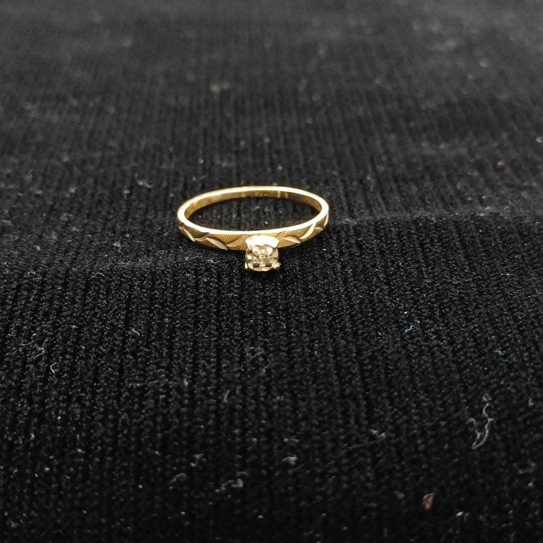 ANILLITO ORO 14 K 1,30 GRMS (SEMINUEVO)