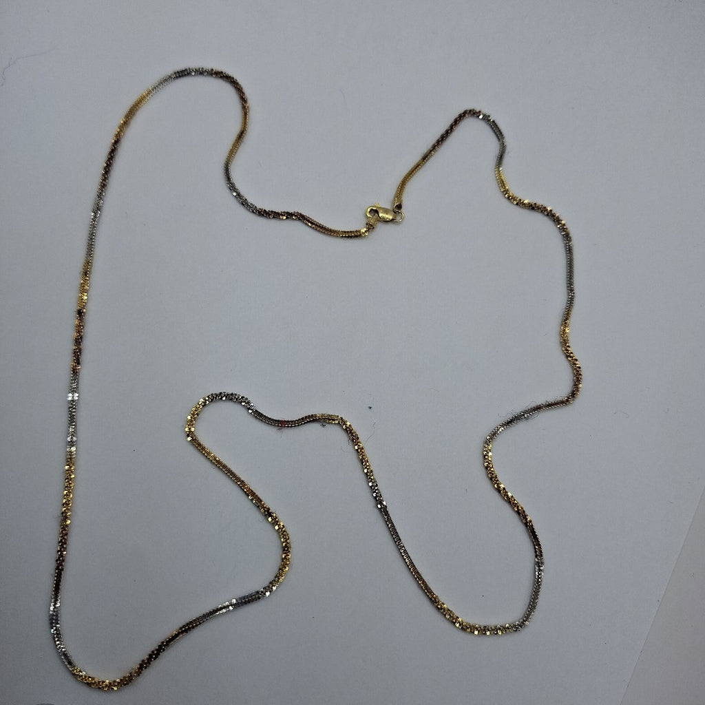 CADENA ORO COMBINADO 14 K 6,80 GRMS (SEMINUEVO)