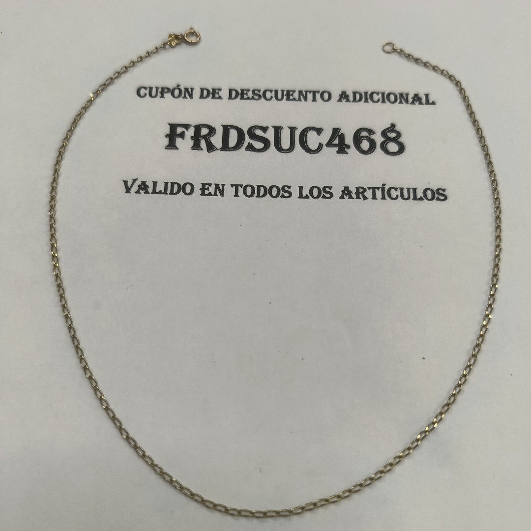 CADENA ORO 10 K 1.6 GRMS (SEMINUEVO)