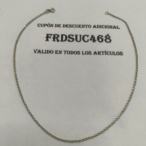 CADENA ORO 10 K 1.6 GRMS (SEMINUEVO)