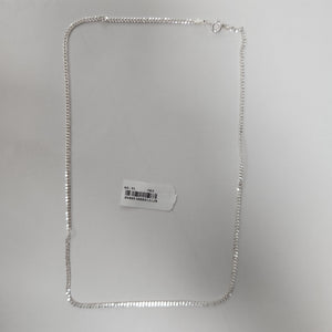 CADENA BARBADA PLATA .925 50 CM 5.13 GR (NUEVO)