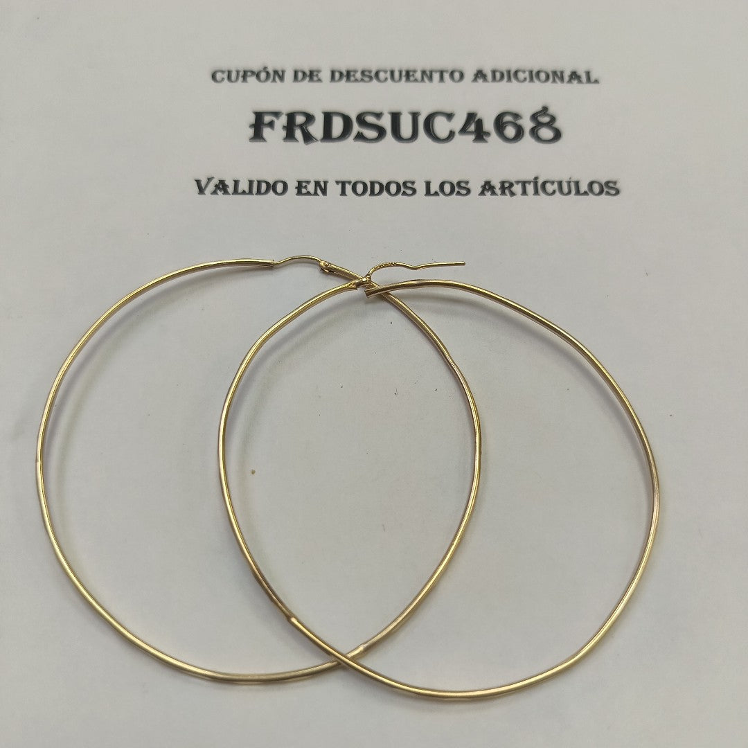 ARRACADAS PAR ORO 10 K 4.2 GRMS (SEMINUEVO)