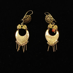ARETES PAR ORO 10 K 6,80 GRMS (SEMINUEVO)