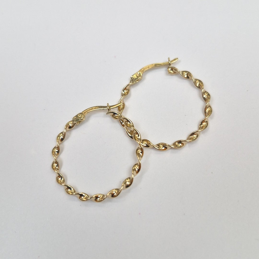 ARRACADAS ORO 14K 1.5 (NUEVO)
