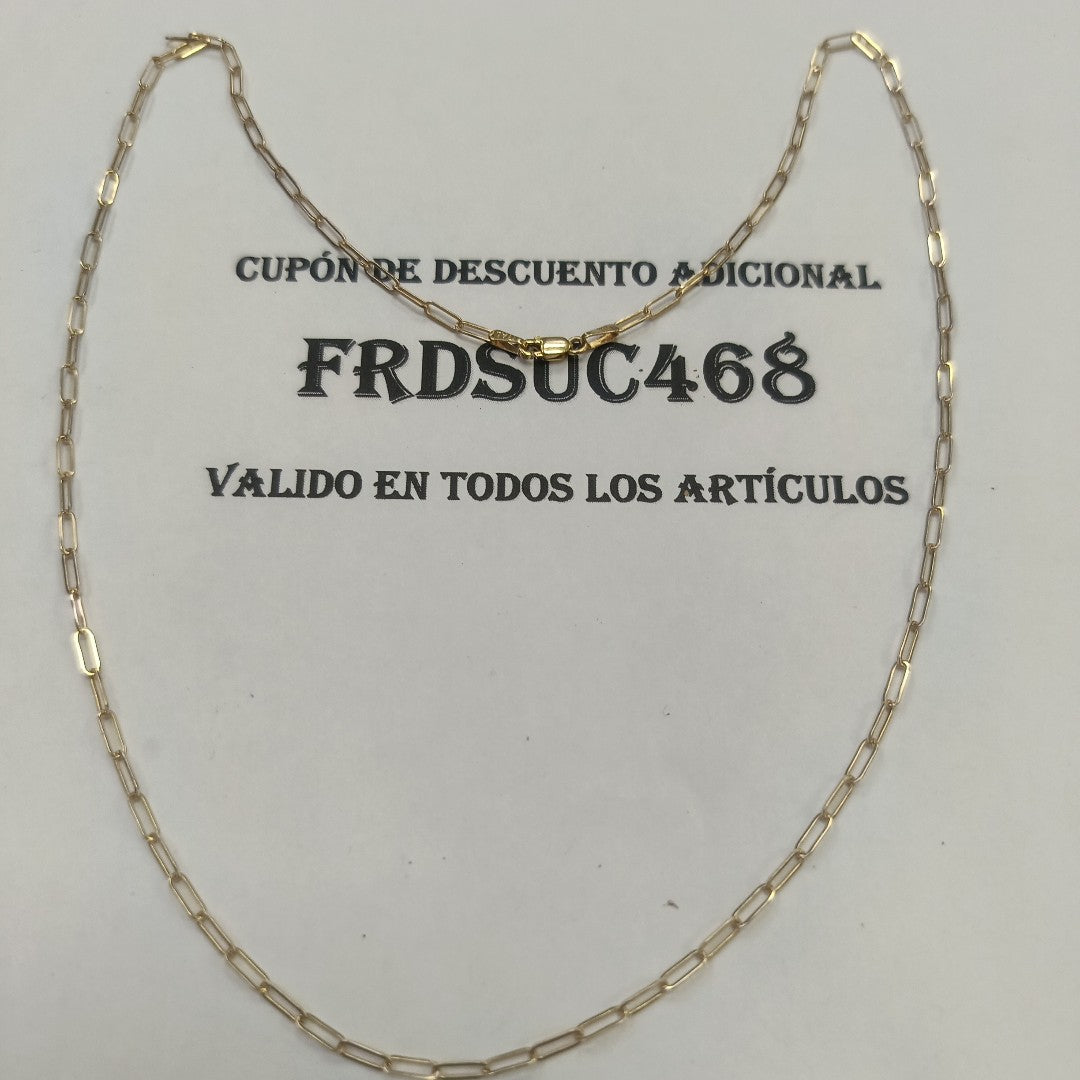 CADENA ORO 14 K 3 GRMS (SEMINUEVO)