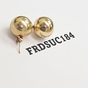 BROQUELES PAR ORO 10 K 3,90 GRMS (SEMINUEVO)