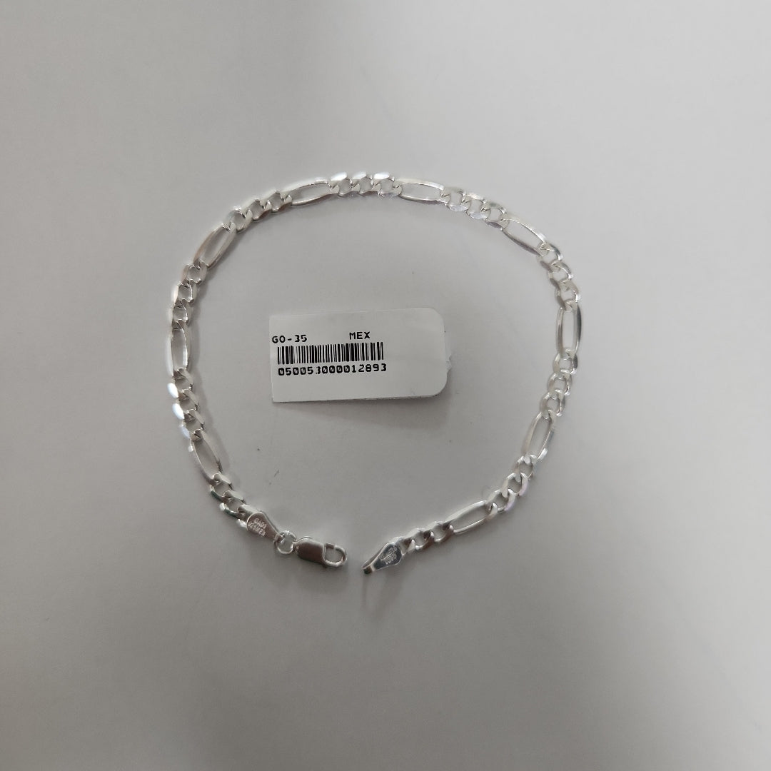 PULSERA 3X1 PLATA .925 18 CM 4.33 GR (NUEVO)