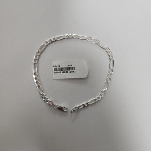 PULSERA 3X1 PLATA .925 18 CM 4.33 GR (NUEVO)
