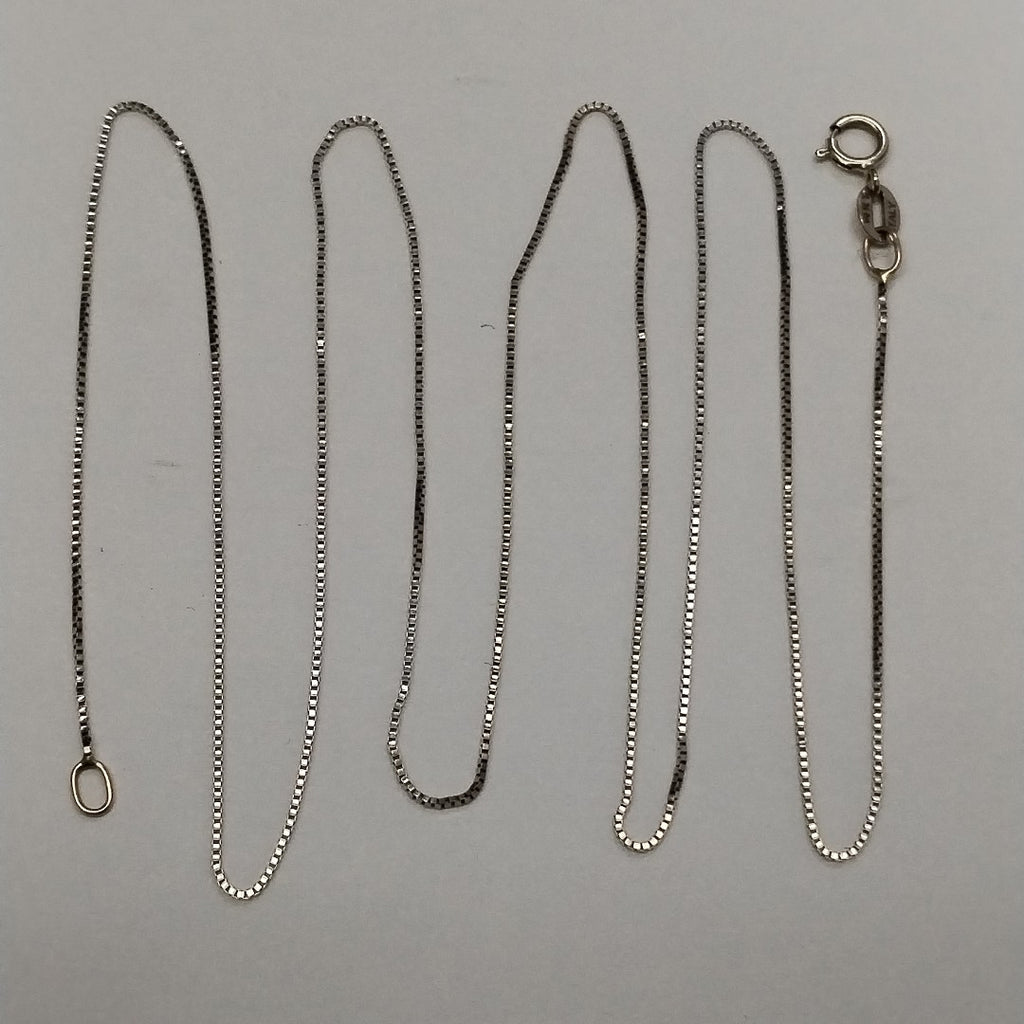 CADENA ORO BLANCO 14 K 1 GRMS (SEMINUEVO)