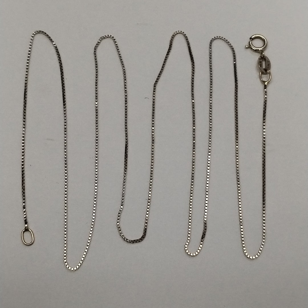 CADENA ORO BLANCO 14 K 1 GRMS (SEMINUEVO)