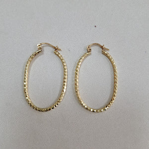 ARRACADAS PAR ORO 14 K 2,70 GRMS (SEMINUEVO)