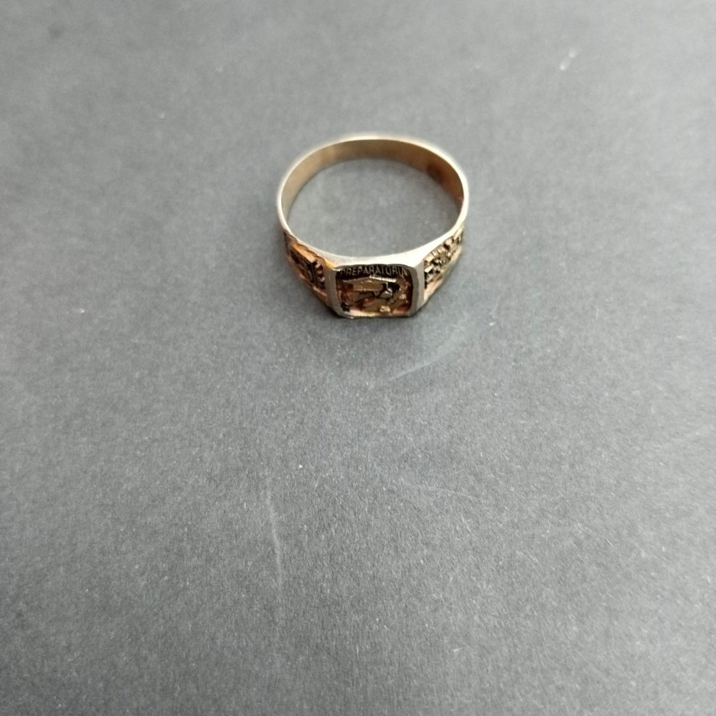ANILLO DE GRADUACIÓN ORO 8 K 2.6 GRMS (SEMINUEVO)