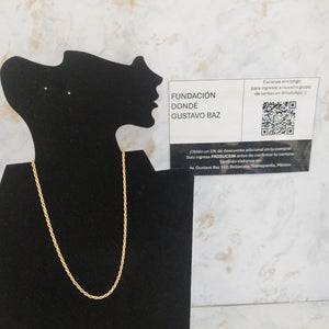CADENA ORO 14 K 13.4 GRMS (SEMINUEVO)