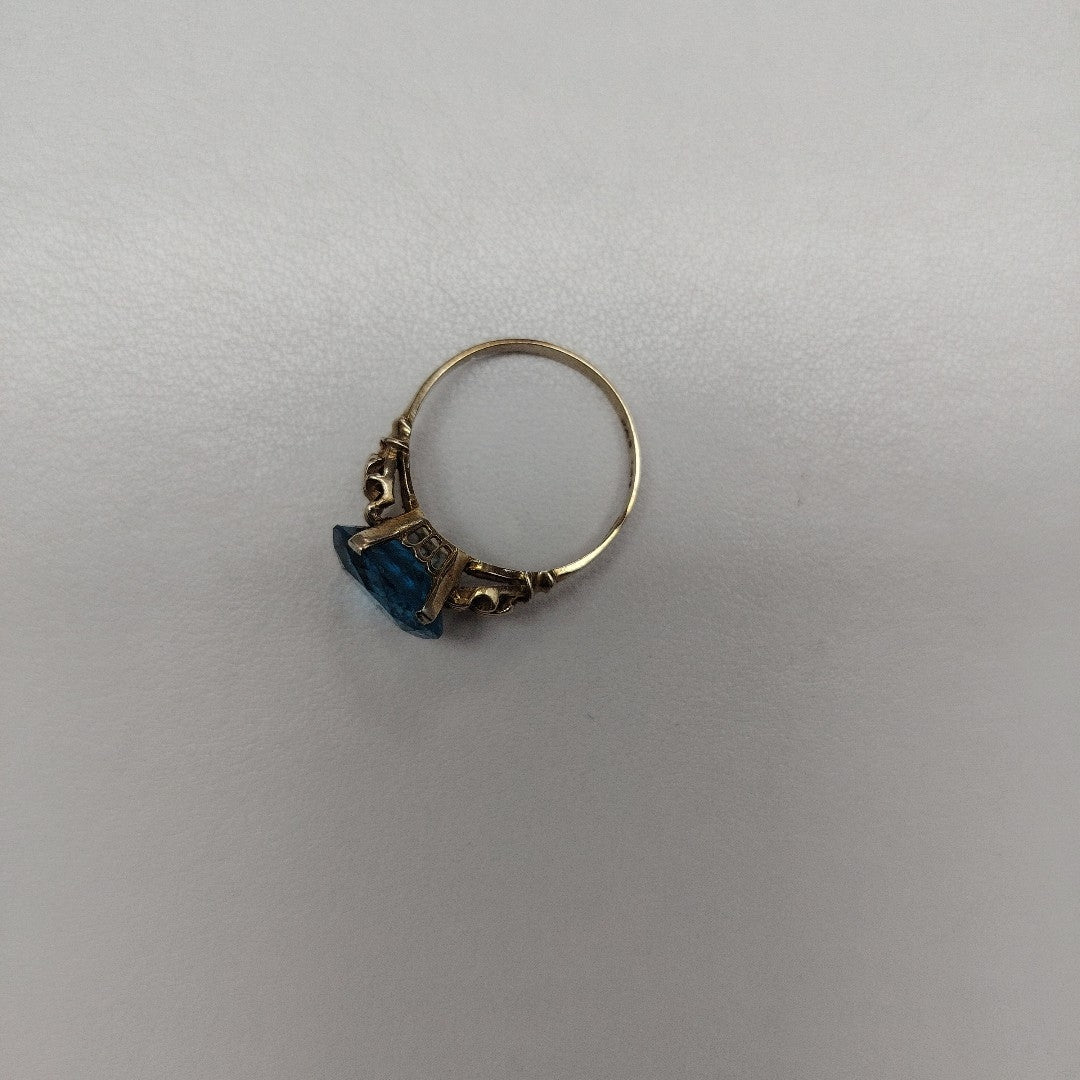 ANILLO ORO 10 K 3.2 GRMS (SEMINUEVO)