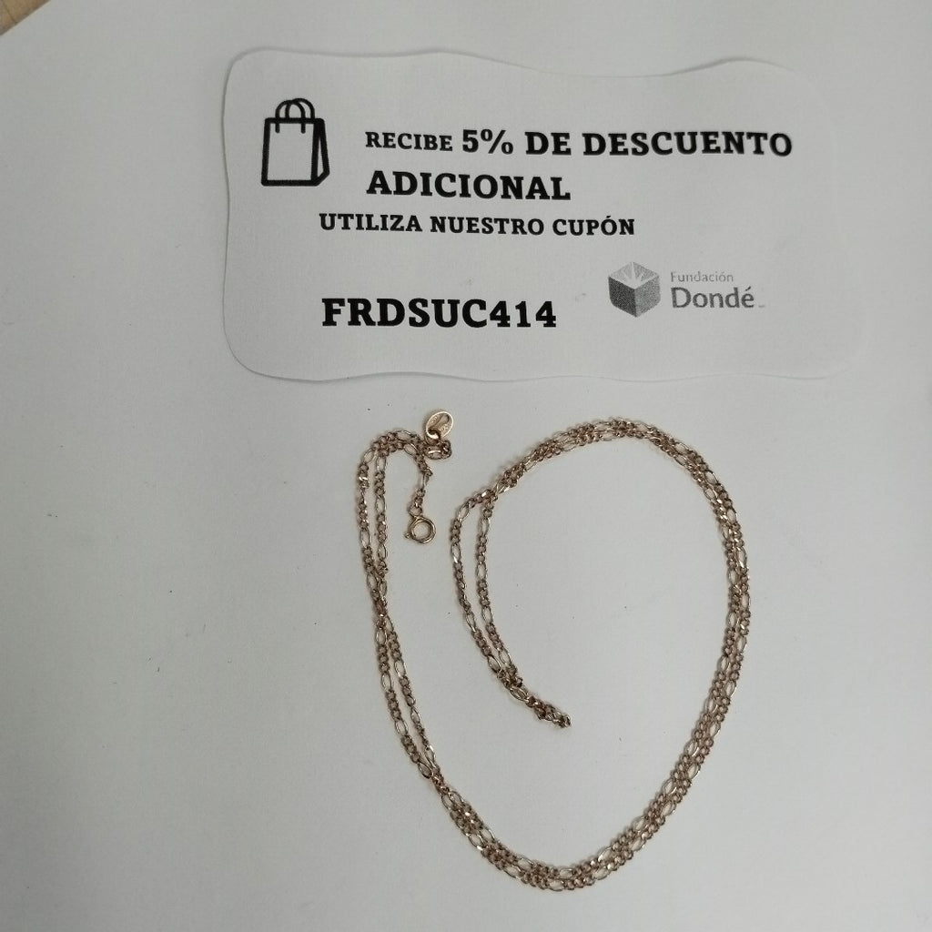 CADENA ORO 8 K 2,40 GRMS (SEMINUEVO)