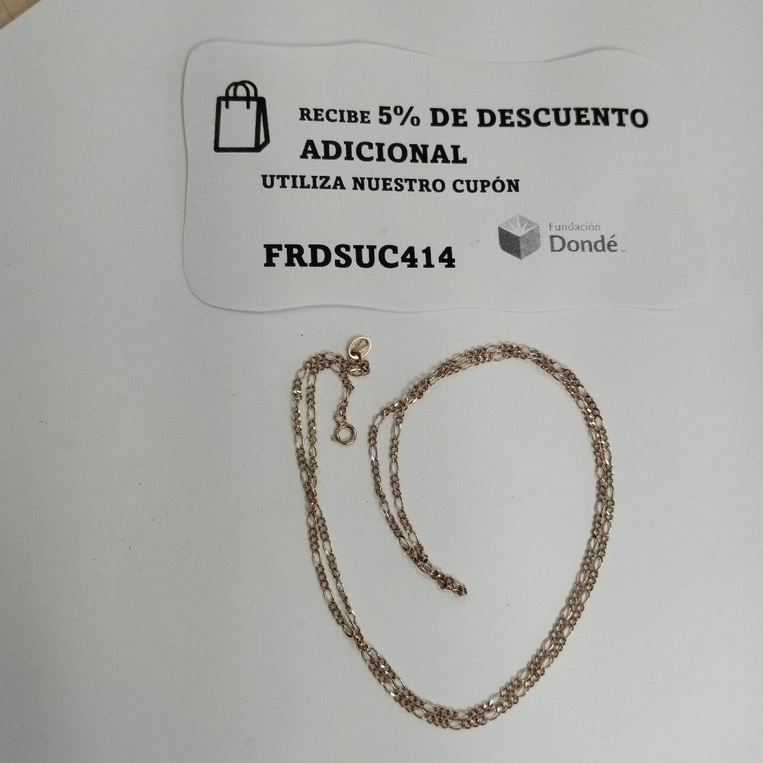CADENA ORO 8 K 2,40 GRMS (SEMINUEVO)