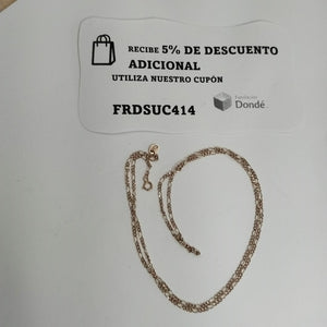 CADENA ORO 8 K 2,40 GRMS (SEMINUEVO)