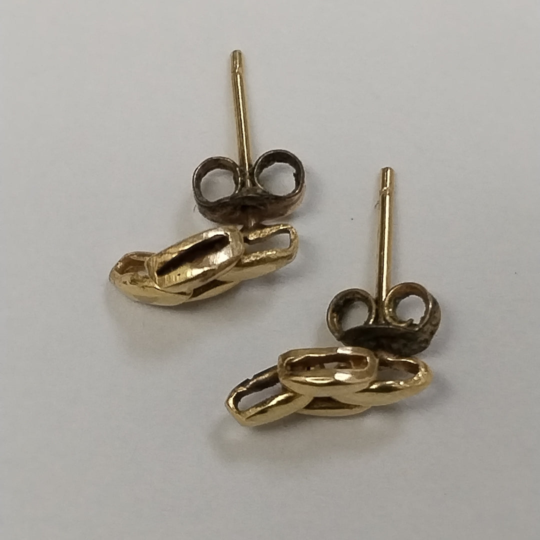 ARETES PAR ORO 18 K 1,60 GRMS (SEMINUEVO)