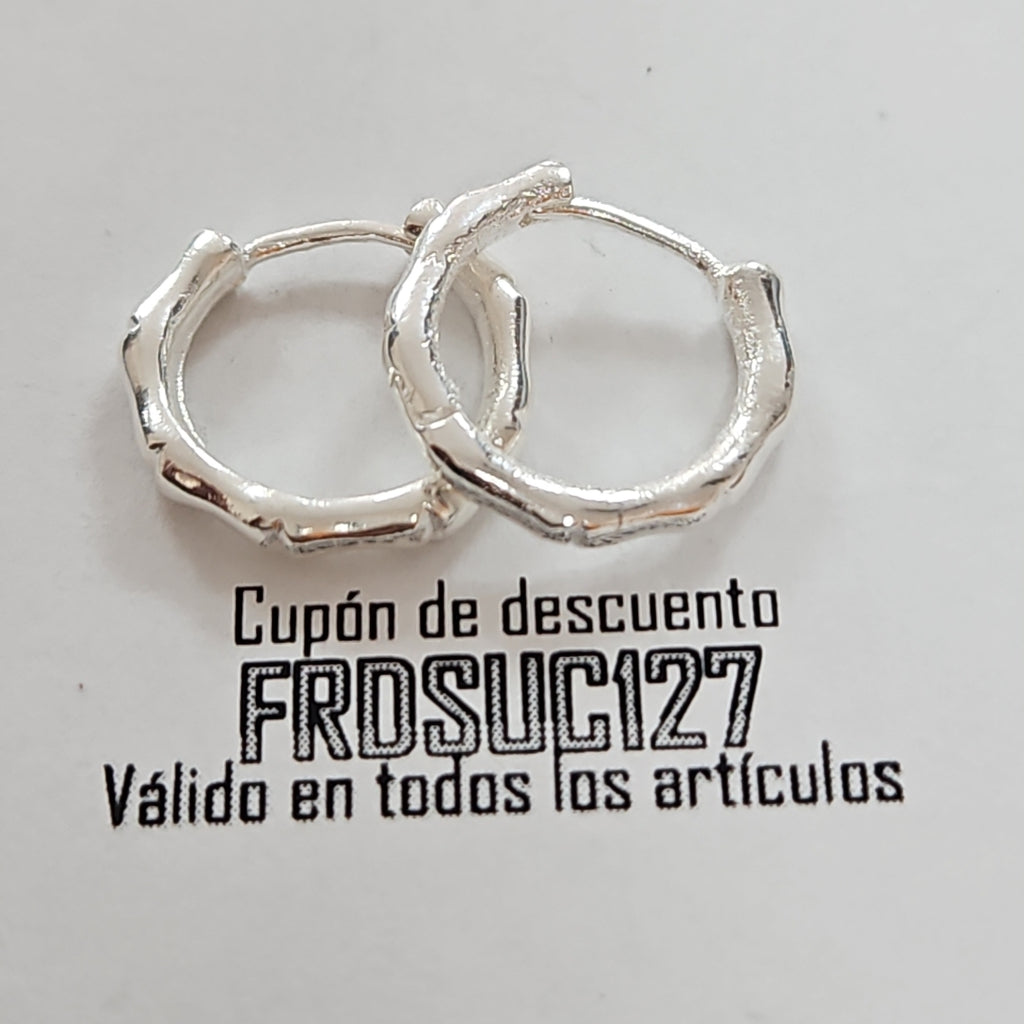 ARRACADAS ESPECIAL PLATA .925 2.9 GR (NUEVO)