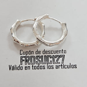 ARRACADAS ESPECIAL PLATA .925 2.9 GR (NUEVO)