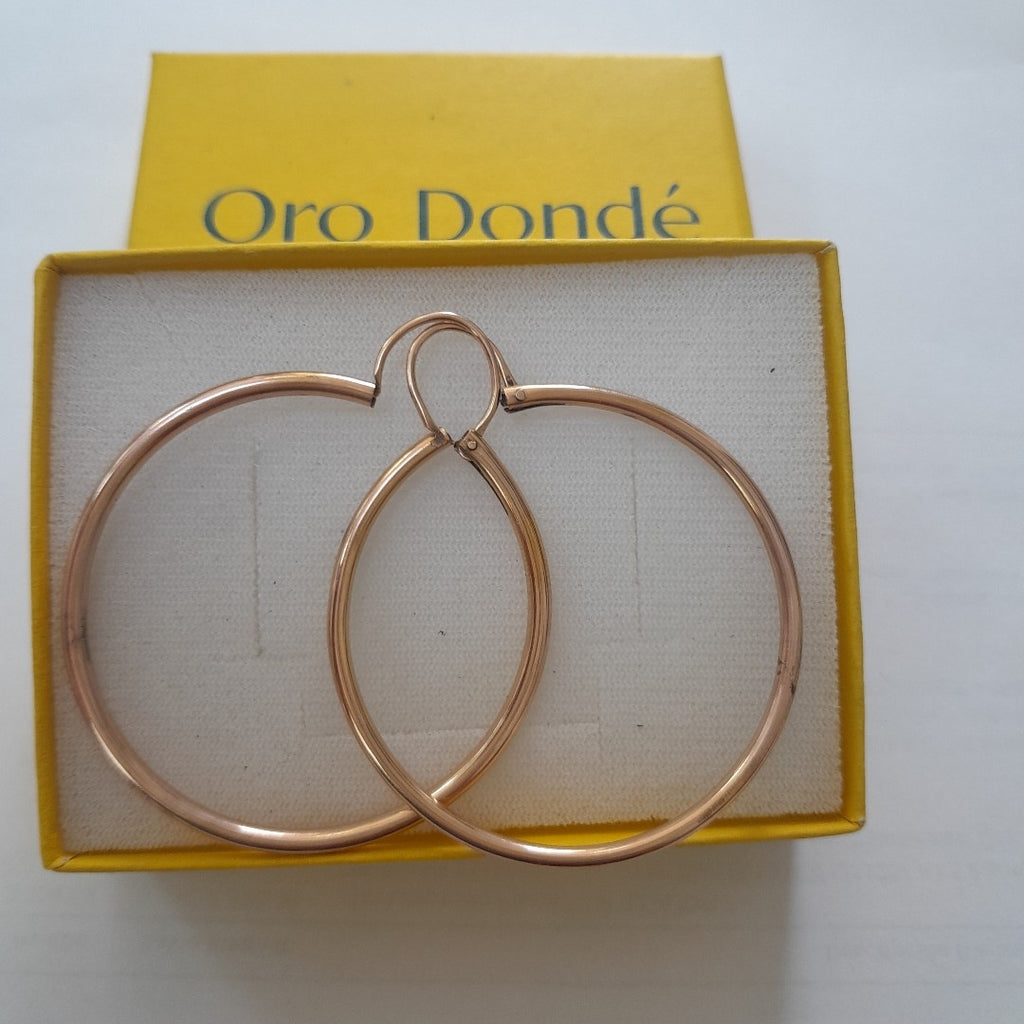 ARRACADAS PAR ORO 10 K 5.6 GRMS (SEMINUEVO)
