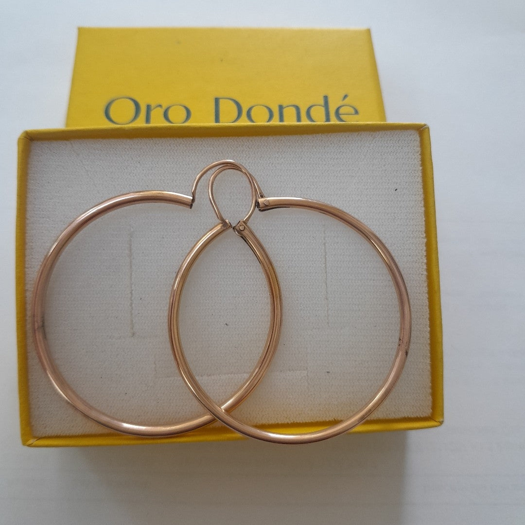 ARRACADAS PAR ORO 10 K 5.6 GRMS (SEMINUEVO)