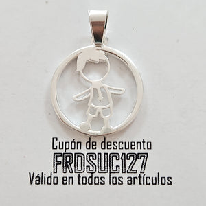 DIJE NIÑO PLATA .925 1.8 GR (NUEVO)
