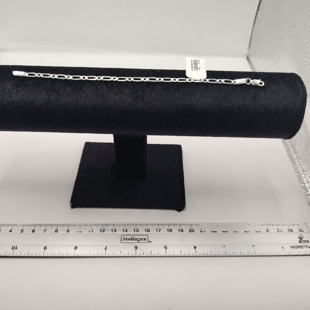 PULSERA TEJIDO 1X1 PLATA .925 18 CM 3.5 GR (NUEVO)