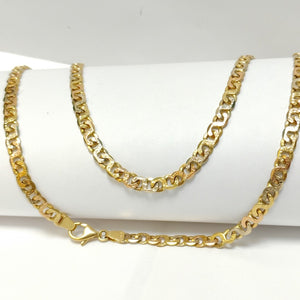 CADENA ORO COMBINADO 14 K 32.5 GRMS (SEMINUEVO)
