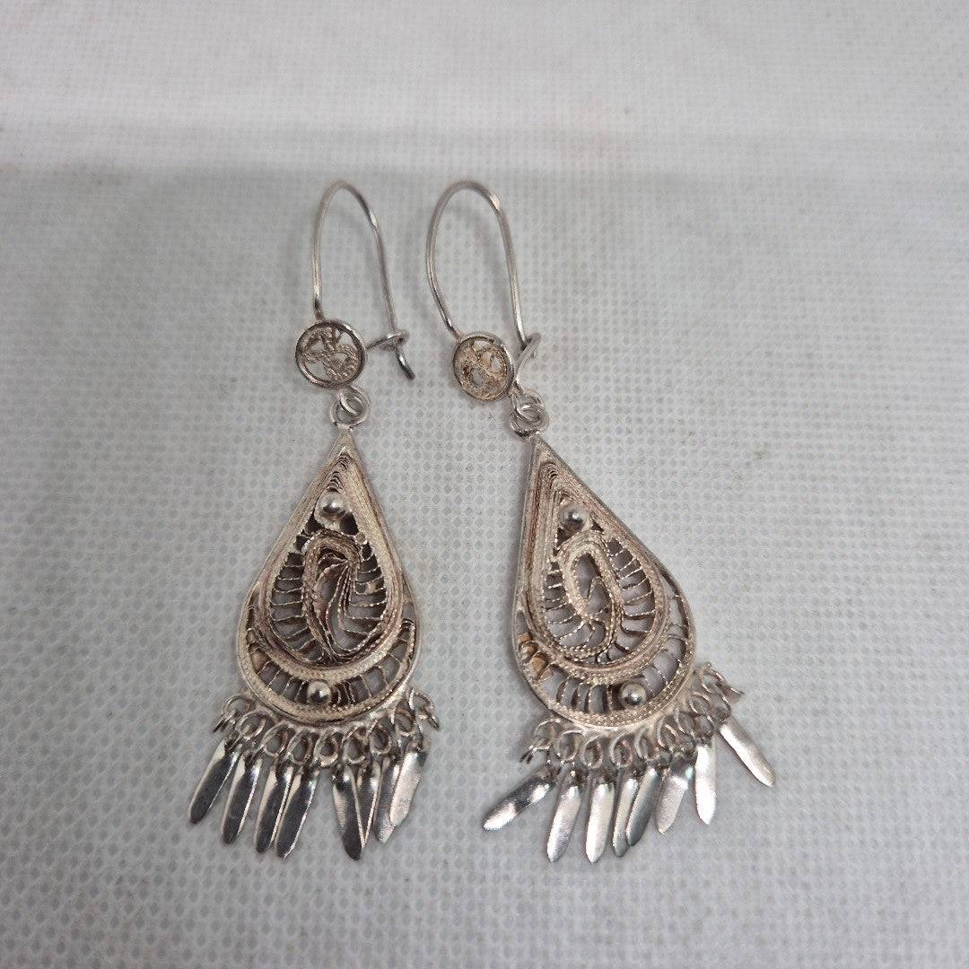 ARETES PAR PLATA 7,10 GRMS (SEMINUEVO)