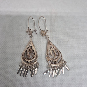 ARETES PAR PLATA 7,10 GRMS (SEMINUEVO)