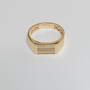 ANILLOS CABALLERO ORO 14K 4.4 (NUEVO)