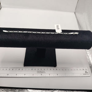 PULSERA TEJIDO 1X1 PLATA .925 18 CM 3.5 GR (NUEVO)