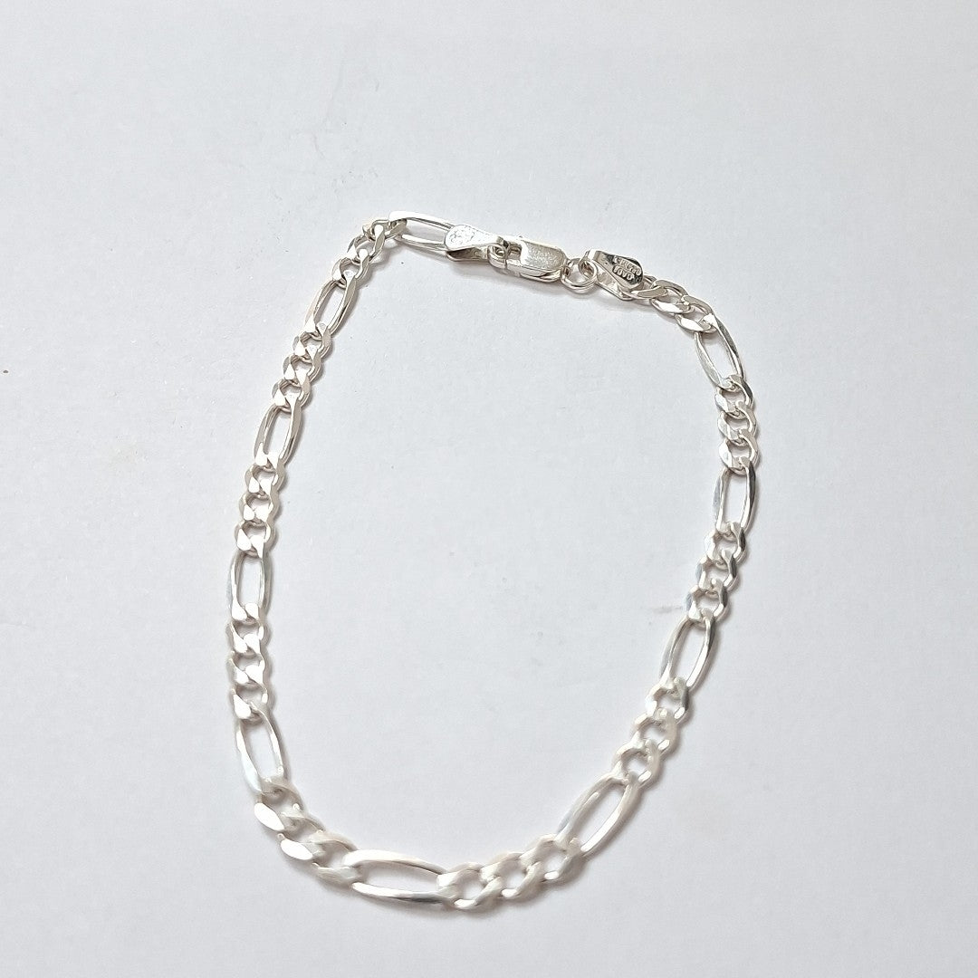 PULSERA 3X1 PLATA .925 21 CM 4.43 GR (NUEVO)