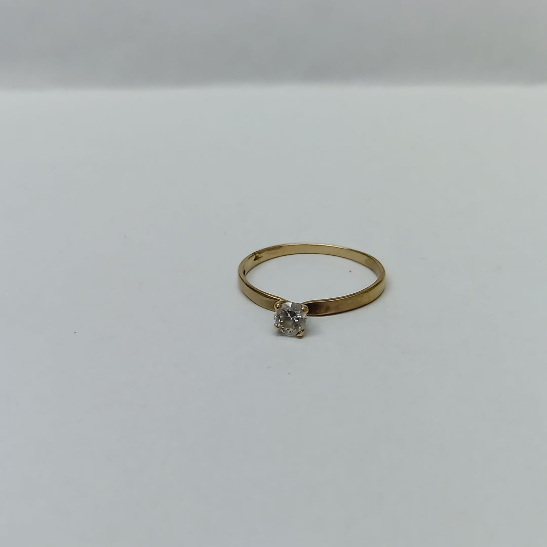 SOLITARIO ORO 8 K 1.1 GRMS (SEMINUEVO)