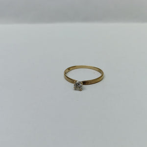SOLITARIO ORO 8 K 1.1 GRMS (SEMINUEVO)