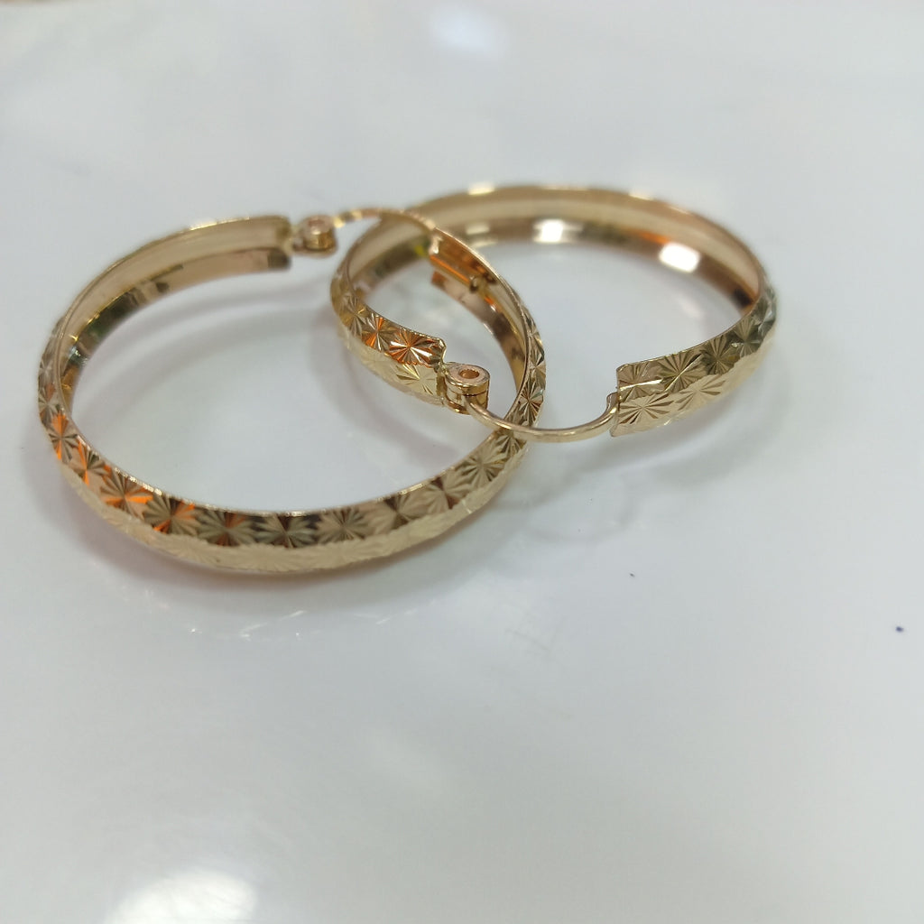 ARRACADAS PAR ORO 10 K 3.5 GRMS (SEMINUEVO)