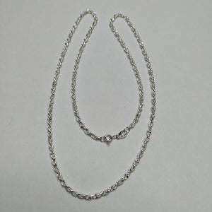 CADENA TORZAL PLATA .925 50 CM 8.52 GR (NUEVO)